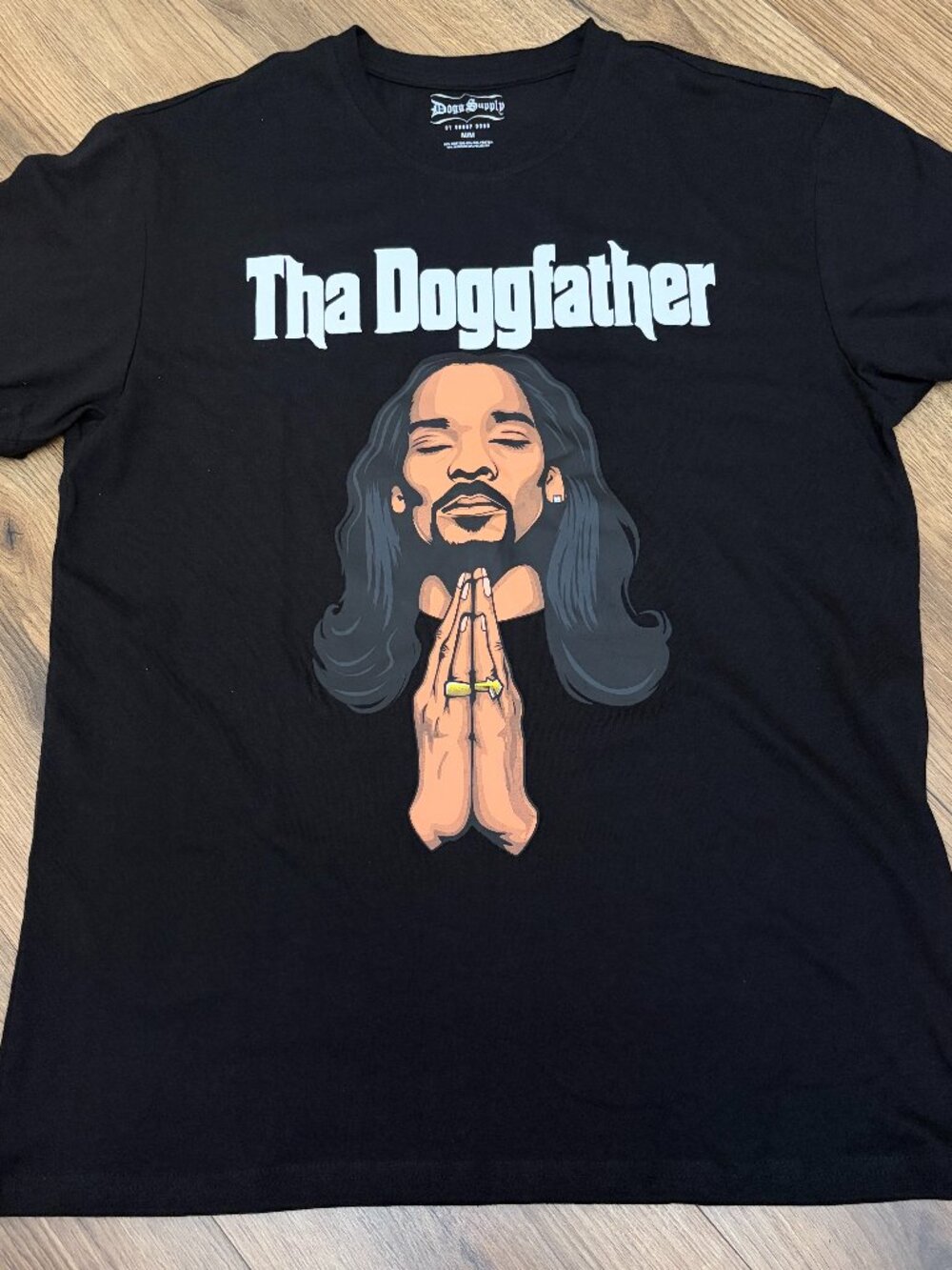Men's the Doggfather snoop dogg t shirt. Size M